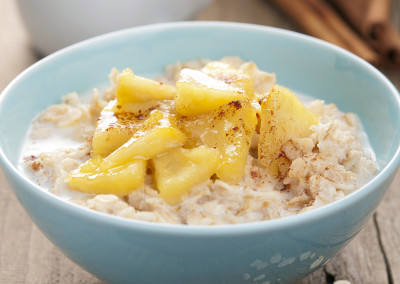 Oats with Caramelized Apples